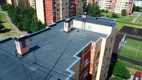МОНТАЖ НАПЛАВЛЯЕМОЙ КРОВЛИ